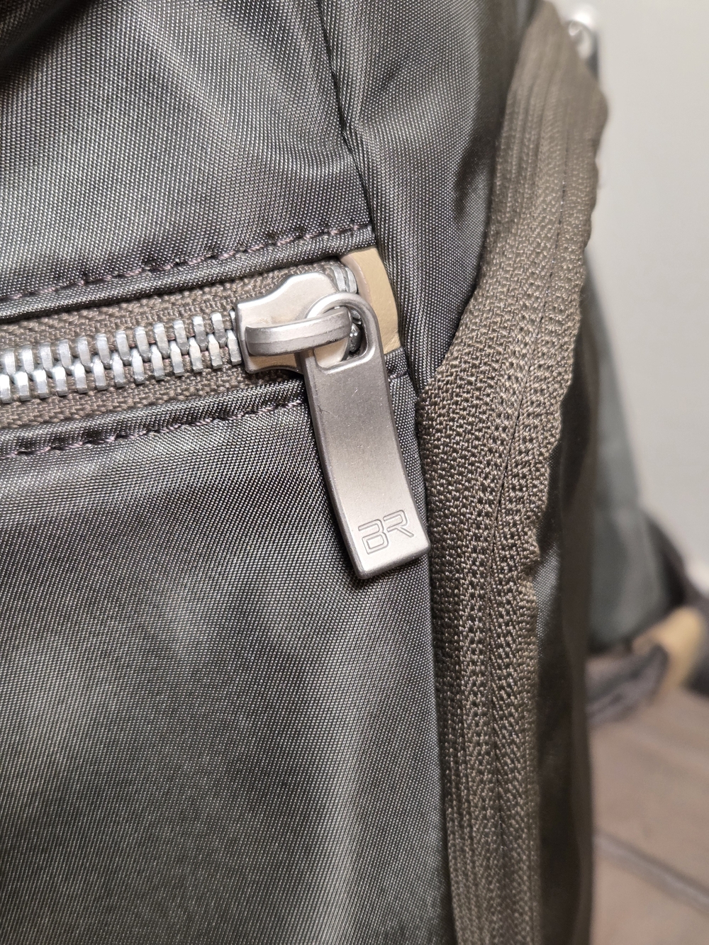 Briggs & Riley Rhapsody U-Zip Travel Backpack - Olive Green - Picture 14 of 16